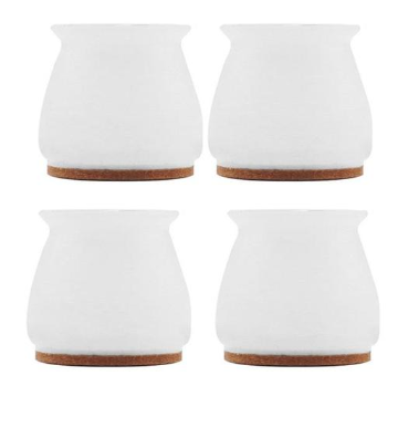 Protégez vos sols avec ces embouts en silicone pour pieds de meubles (x16)