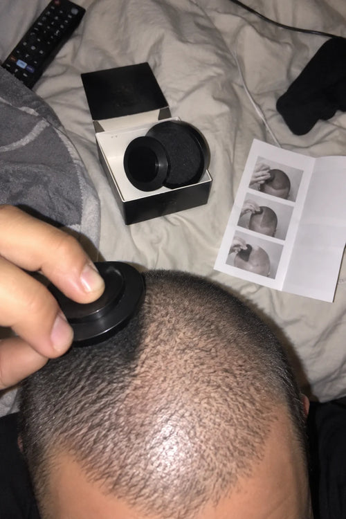 Cache-Cheveux Minéral — photo d'un client 7