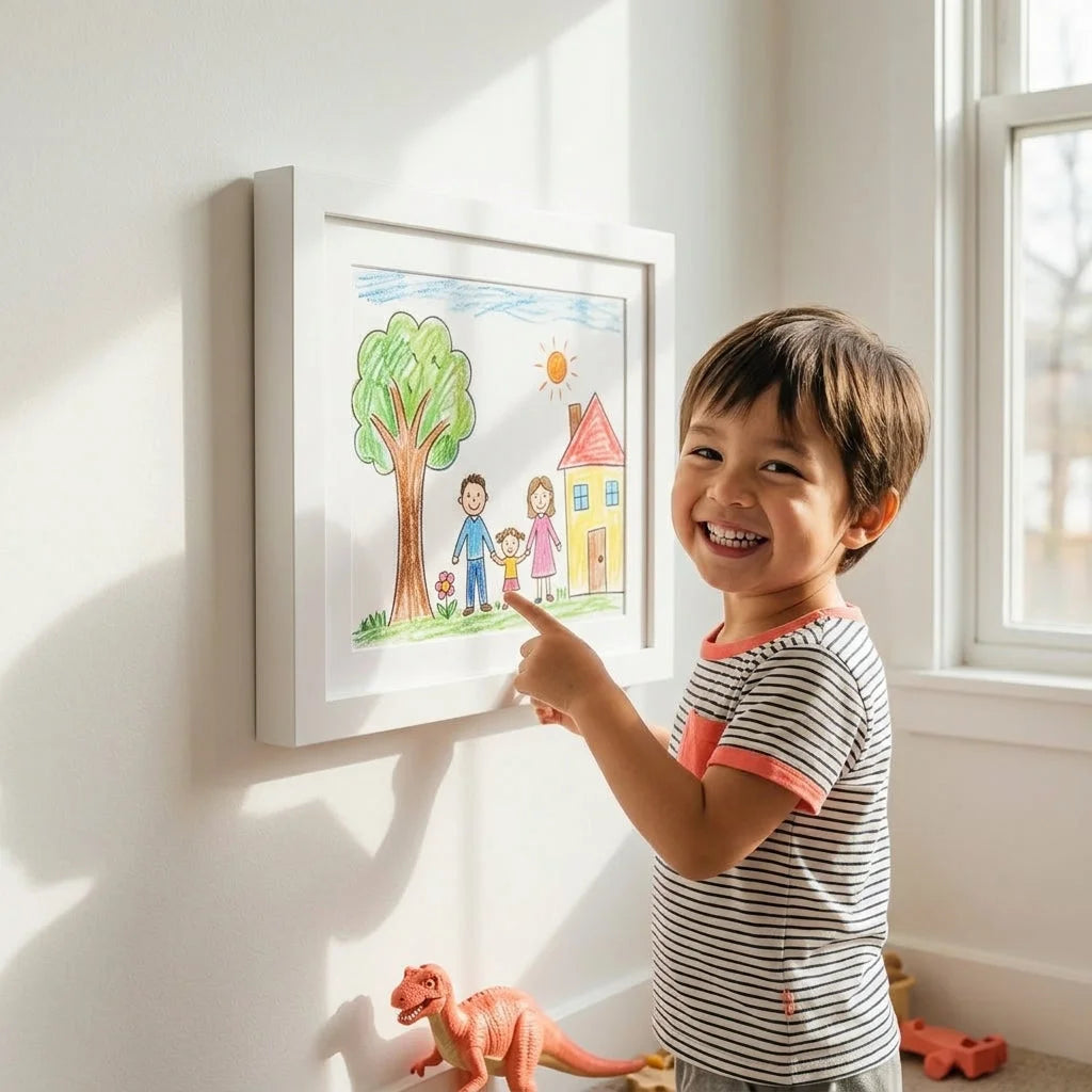 Marco Memoria - Marco Para Dibujos de Niños — foto 5